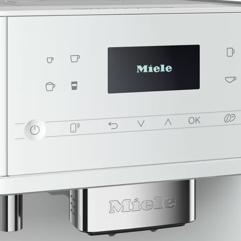 Product image: Miele cm 6160 milkperfection αυτόματη καφετιέρα espresso 1450w 15bar με Wi-Ficonn@ct, onetouch for two & teatimer lotus white, , medium-null