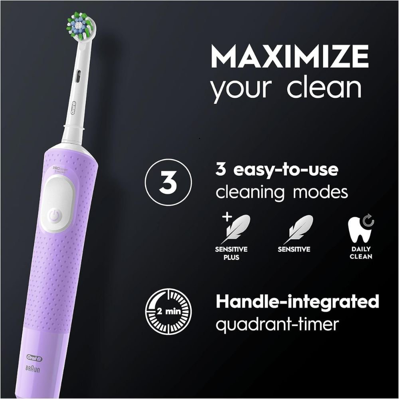 Product image: Oral-b vitality pro ηλεκτρική οδοντόβουρτσα, λιλά, , medium-null