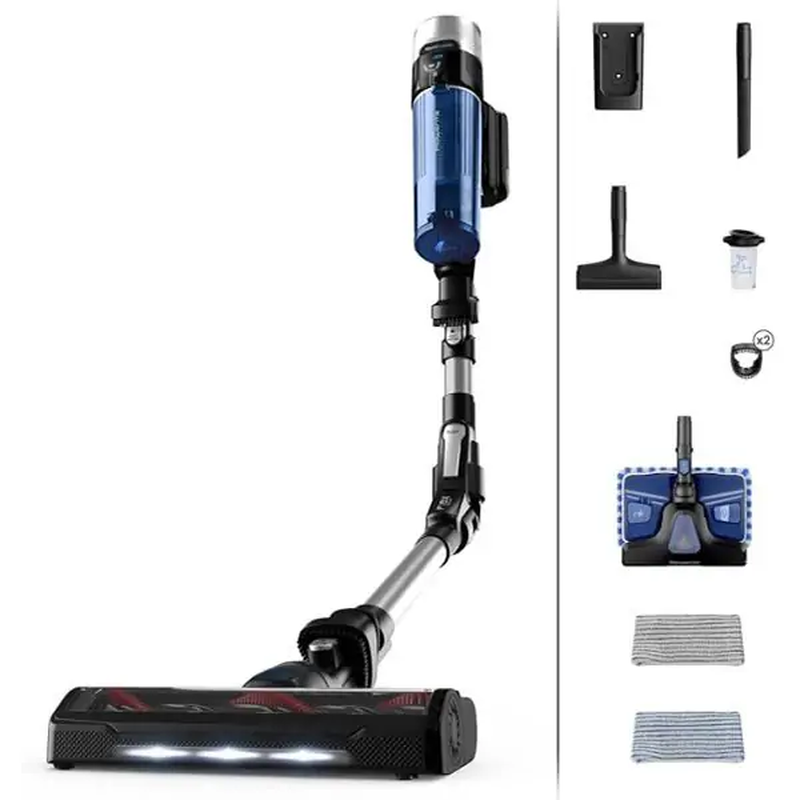 Rowenta rh20c0 stick vacuum 3 power levels 45 min 400 ml blue, , medium-null