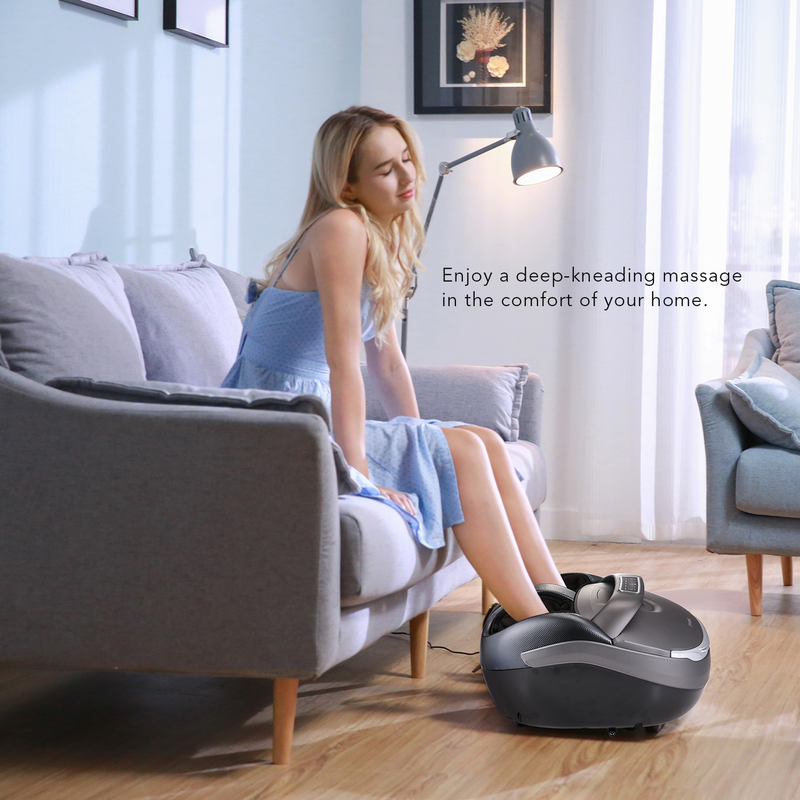 Naipo foot massager with heat, rolling and tapping image number null