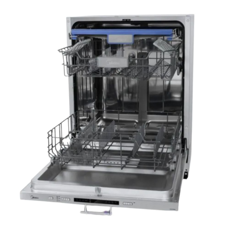 Product image: Midea εντοιχιζόμενο πλυντήριο πιάτων 60cm για 14 σερβίτσια με natural dry, powerwash, Wi-Fi & autodoor, γκρίζο mid60s500-cyp, , medium-null