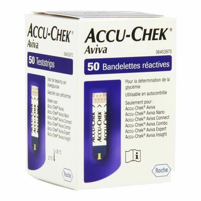 Accu-chek aviva ταινείες μέτρησης σάκχαρου – 50 ταινείες