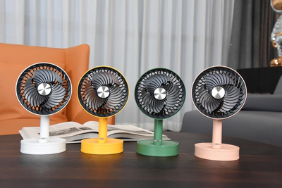 Gl69297 mini portable fan, Green, medium