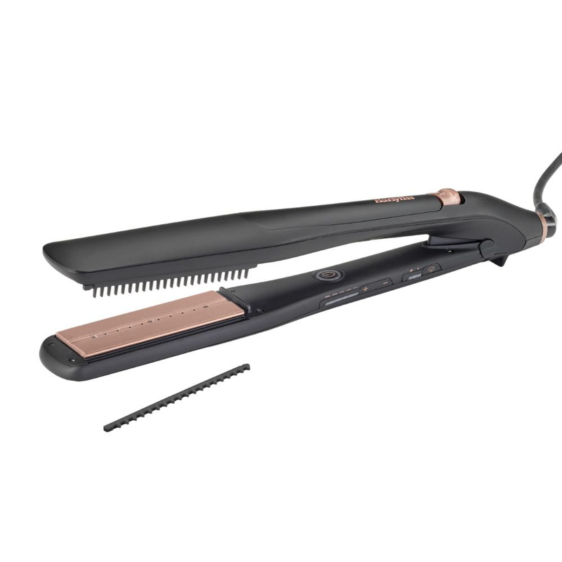 Product image: Babyliss luxe πρέσα μαλλιών με ατμό, κεραμικές πλάκες & τεχνολογία advanced ceramics™ st596e , , medium-null