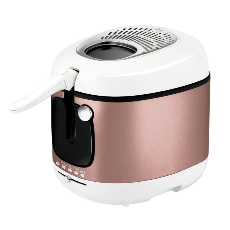 Moulinex mega xxl φριτέζα λαδιού 1900w με αντικολλητικό αποσπώμενο κάδο 3.3l, ρυθμιζόμενο θερμοστάτη & φίλτρο κατά των οσμών am481010, , medium-null