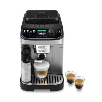 Delonghi ecam310.80.sb espresso machine 1450w pressure 19bar for espresso silver, Black-silver, medium