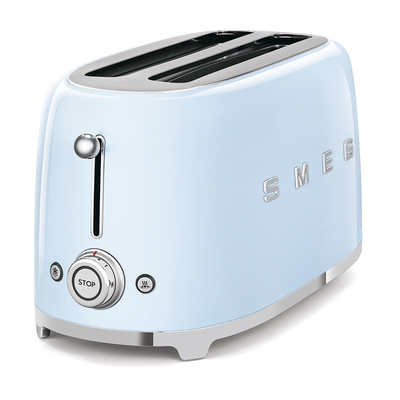 Smeg 50's toaster 2 extra-wide slots - pastel blue, Blue, medium