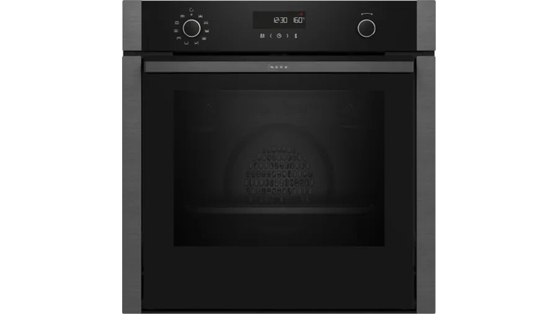 Neff b5ach7ag3  oven 71lt graphite grey pyrolitic,&nbsp;slide&hide&reg;-null
