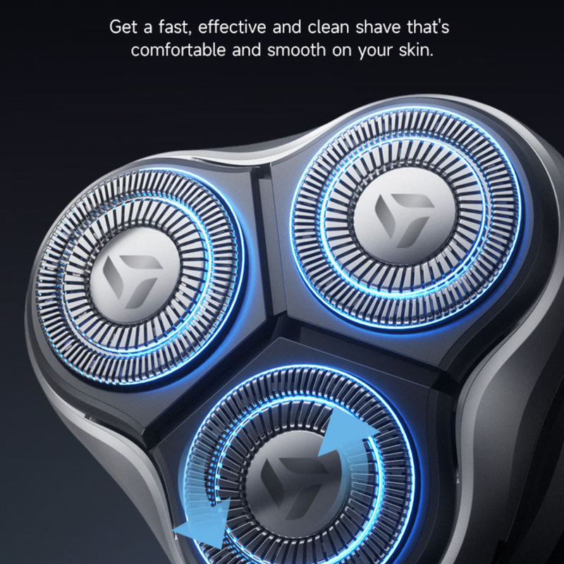 Product image: Enchen blackstone max αδιάβροχη ξυριστική μηχανή με περιστρεφόμενη κεφαλή 3d, aδιάβροχ, Type-C φόρτιση & έως 70 λεπτά λειτουργίας, , medium-null