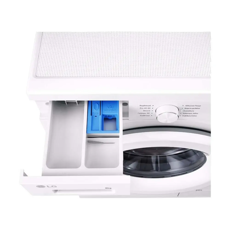 Lg wasching machine 8kg f4x1008nwh-null