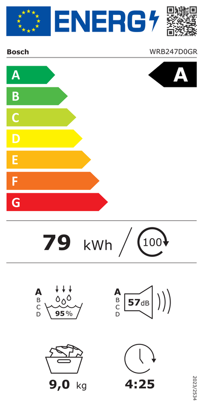 Bosch &sigma;&epsilon;&iota;&rho;ά 8 &sigma;&tau;&epsilon;&gamma;&nu;&omega;&tau;ή&rho;&iota;&omicron; &mu;&epsilon; &alpha;&nu;&tau;&lambda;ί&alpha; &theta;&epsilon;&rho;&mu;ό&tau;&eta;&tau;&alpha;&sigmaf; 9 kg, wrb247d0gr, 5 &chi;&rho;ό&nu;&iota;&alpha; &gamma;&epsilon;&nu;&iota;&kappa;ή &epsilon;&gamma;&gamma;ύ&eta;&sigma;&eta;-null