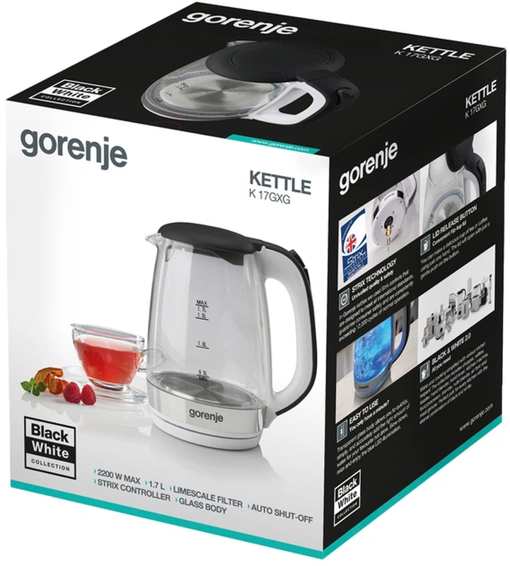 Electric kettle gorenje k17gxg, , medium-null