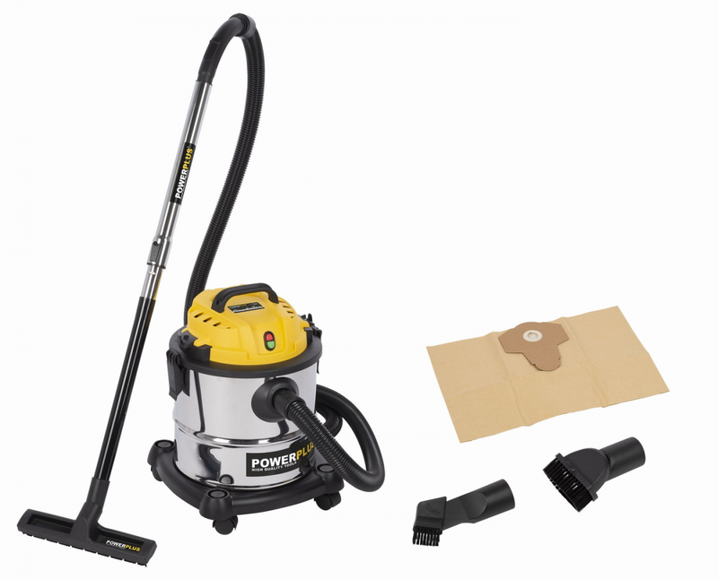 Powerplus powx3230 ηλεκτρικη σκουπα υγρων και στερεων 1200w-20l, , medium image number null