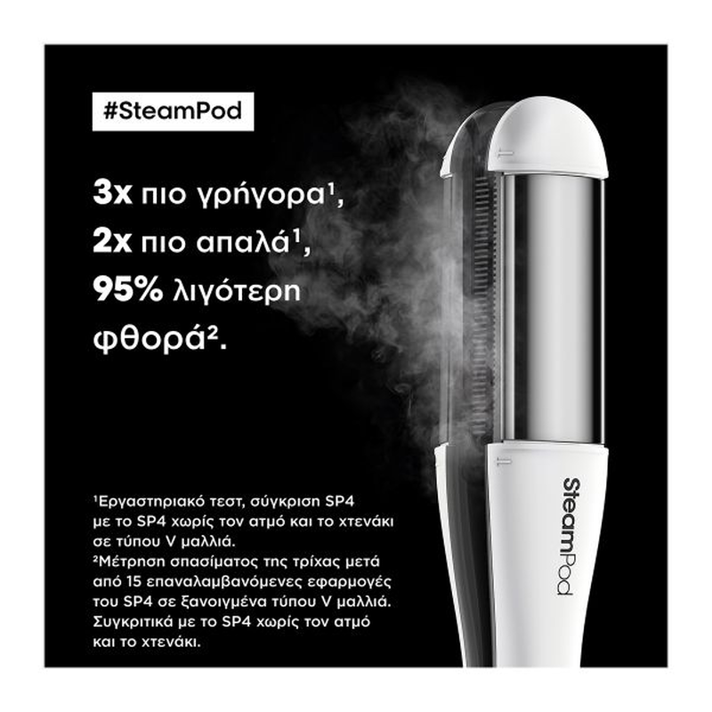 L'oreal professionnel steampod v4 & smoothing serum 50ml+cream, , medium image number null