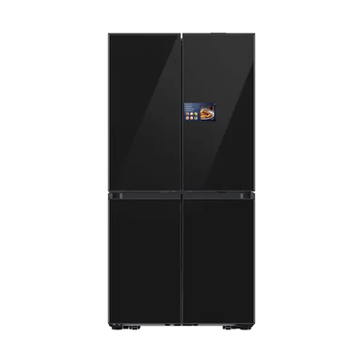 Samsung 4 door bespoke ai series refrigerator rm90f67cecef, Black, medium