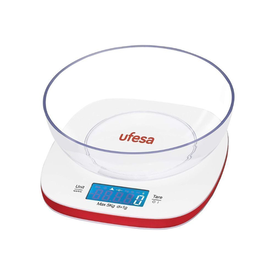 Ufesa bc1450 ψηφιακή ζυγαριά κουζίνας 1gr/5kg κόκκινη, , medium
