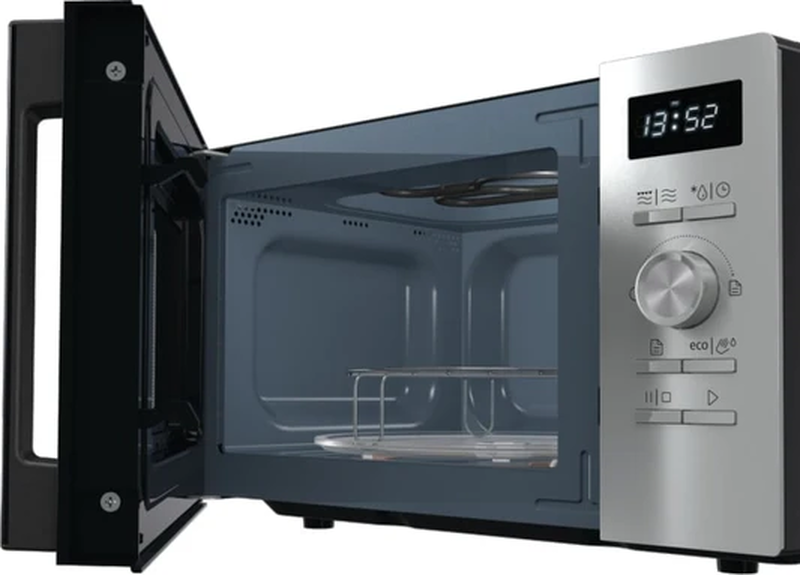 Gorenje kitchen microwave oven 800w + grill 1000w 20l 11 programs digital screen mo20a4xh inox, , medium-null