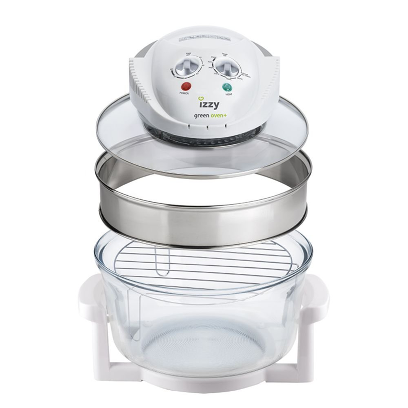 Izzy ac2 green oven+ multi φουρνάκι ρομπότ 17lt με λάμπα αλογόνου, , medium-null
