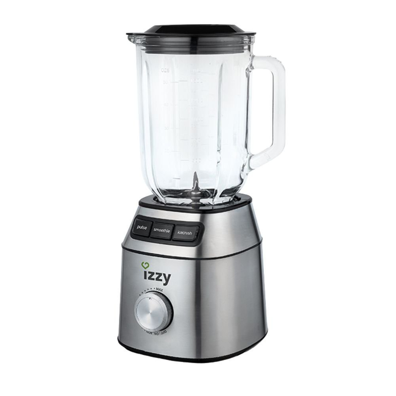 Izzy &mu;&pi;&lambda;έ&nu;&tau;&epsilon;&rho; &gamma;&iota;&alpha; smoothies &mu;&epsilon; &gamma;&upsilon;ά&lambda;&iota;&nu;&eta; &kappa;&alpha;&nu;ά&tau;&alpha; 1.5lt 700w inox & &mu;&epsilon; &mu;ύ&lambda;&omicron; ά&lambda;&epsilon;&sigma;&eta;&sigmaf;, , medium-null