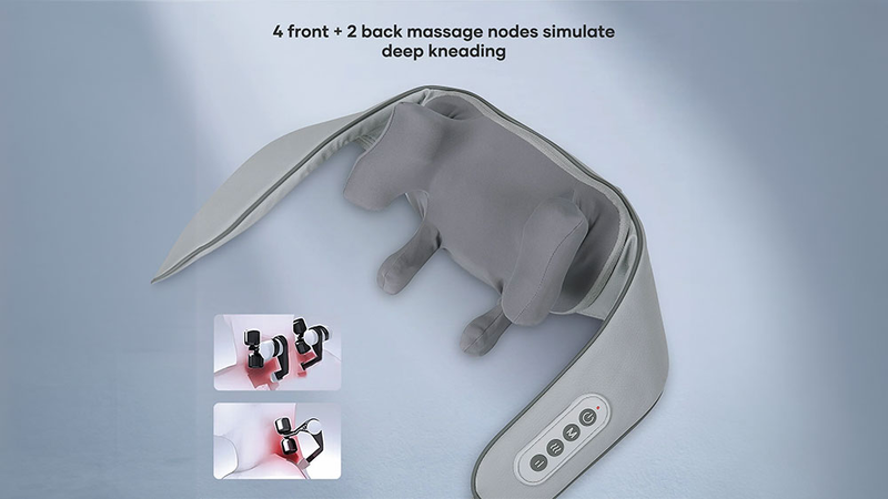 Ofree shoulder massager with heat and adjustable straps image number null