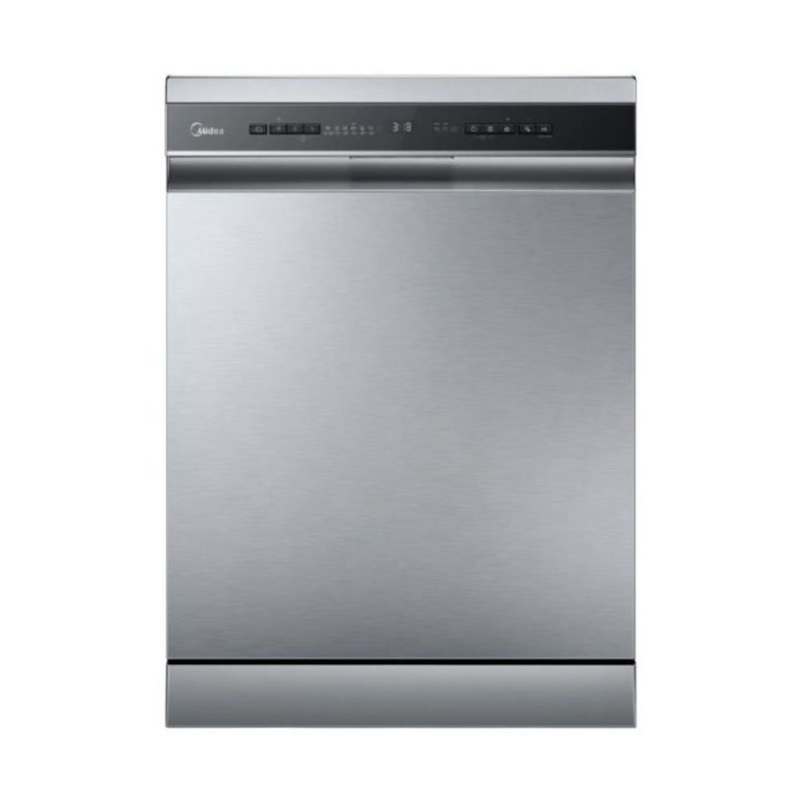 Product image: Midea πλυντήριο πιάτων ελεύθερης τοποθέτησης 60cm για 14 σερβίτσια με autodoor, powerwash & Wi-Fi, inox mfd60s500x-cyp, , medium-null
