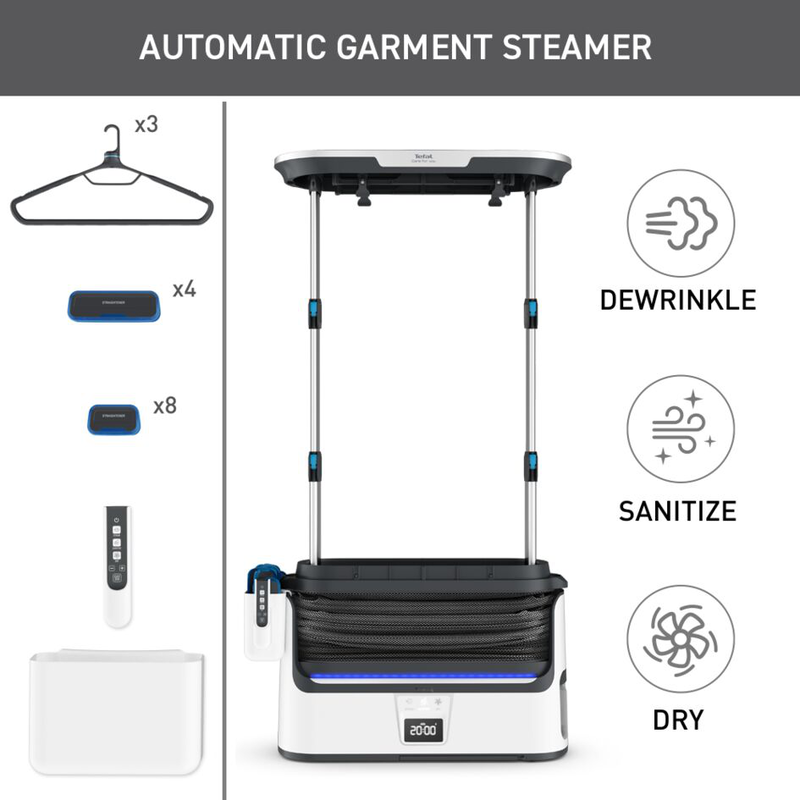 Product image: Tefal care for you automatic clothes steamer system yt4050, , medium-null