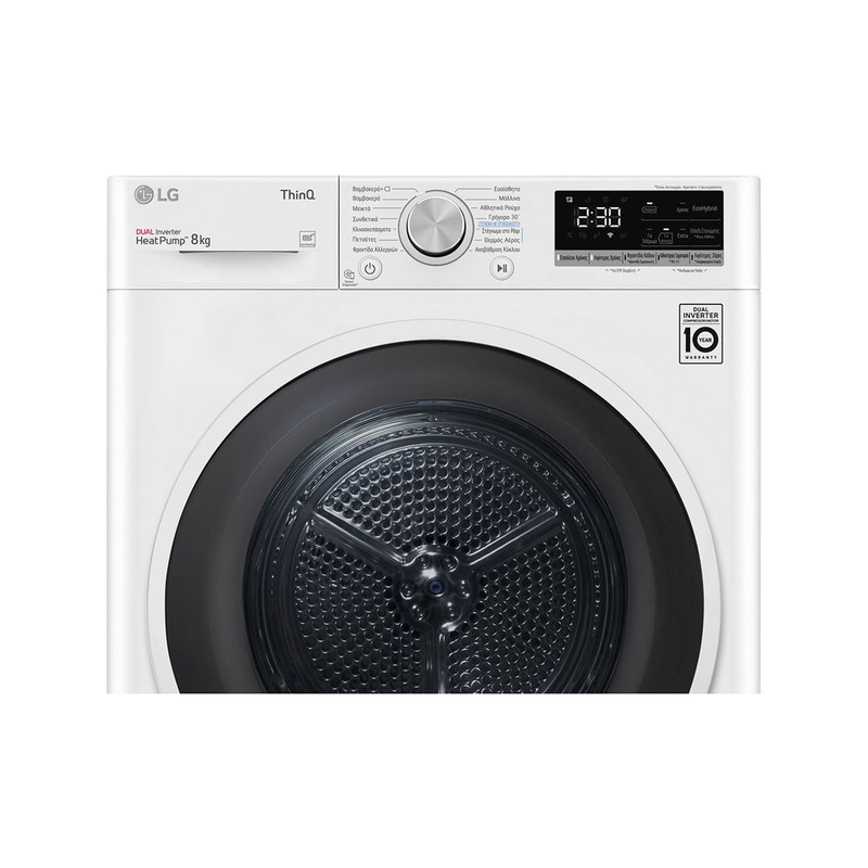 Lg rh80v9avhn dryer 8 kg, , medium-null
