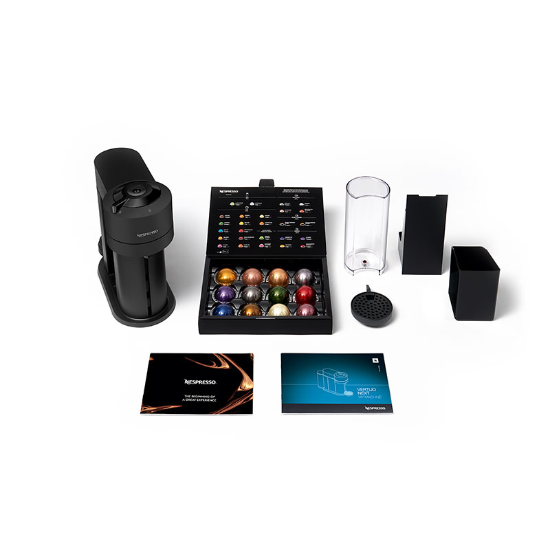 Nespresso vertuo next espresso μηχανή 1500w για espresso και gran lungo matt black, , medium-null