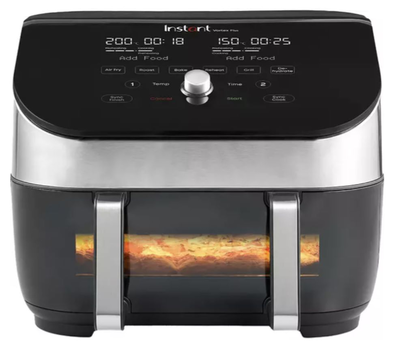 Instant vortex plus clearcook versazone Air fryer, 8.5l, stainless steel, , medium
