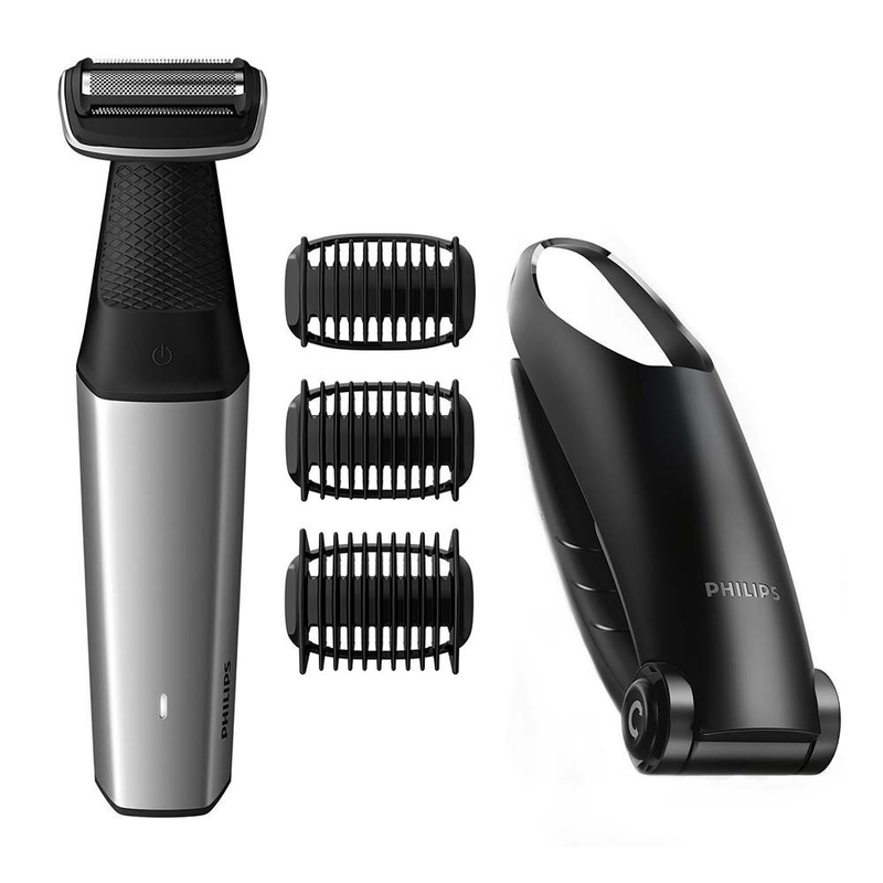 Philips bg7025 wet & dry body shaver rechargeable, , medium image number null