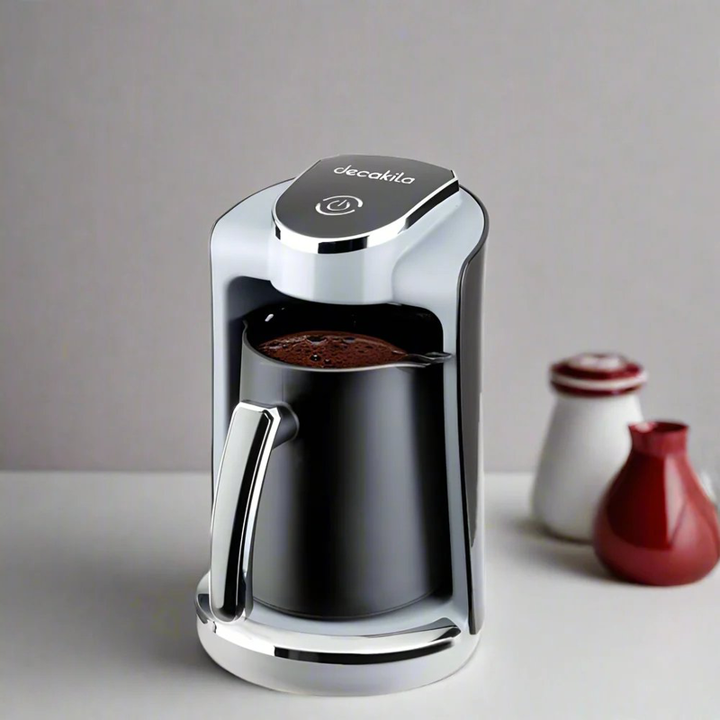 Decakila καφετιέρα κυπριακού καφέ 500w 250ml με ηχητική ειδοποίηση & σύστημα anti-overflow kecf030b, , medium-null