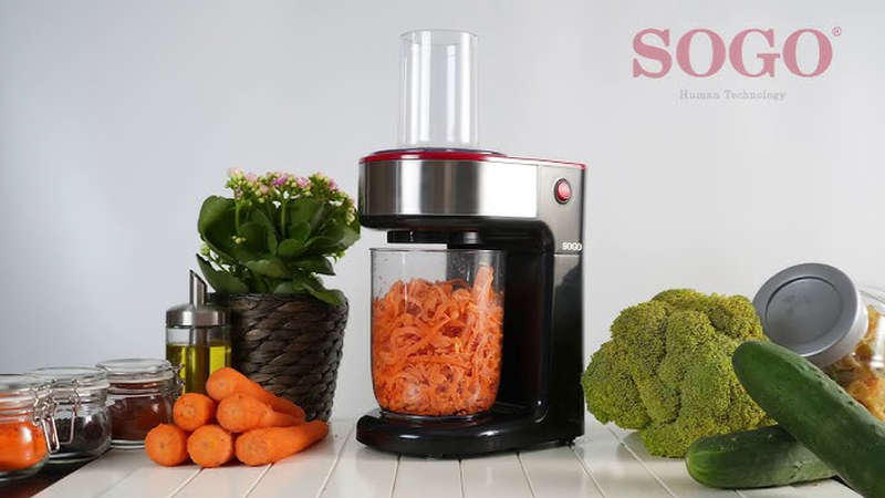 Sogo vegetable spiralizer ss5265 1.2l 80w, , medium-null