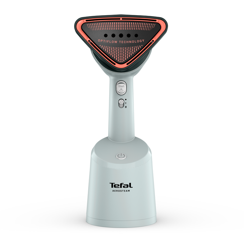 Tefal aerosteam dt9814f0 hand garment steamer 1400w with tank 0.1l white, , medium-null