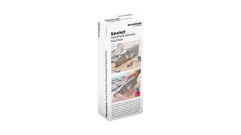 Innovagoods portable travel handheld sewing machine sewket, , medium-null