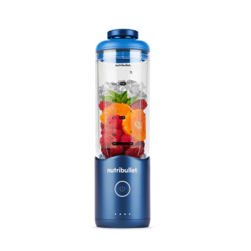 Nutribullet nbp013bl flex to go portable blender blue-null