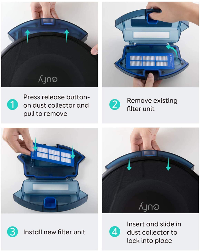 Anker eufy 2 replacemt hepa filters for robovac g10 hybrid, , medium-null