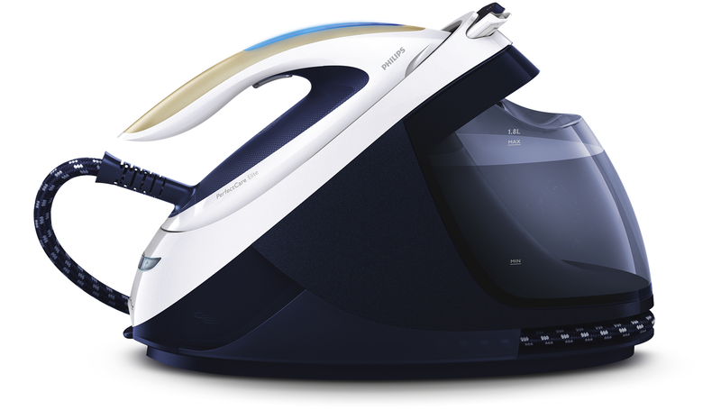 Philips gc9635/20 steam iron 2700w with t-ionicglide soleplate and continuous steam supply 155G/min-null