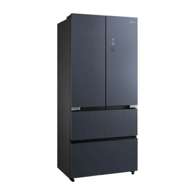 Midea smart side by side ψυγείο 515l inverter με pst+ αποστείρωση, v-tech fresh zone & Wi-Fi, nightsky black, , medium