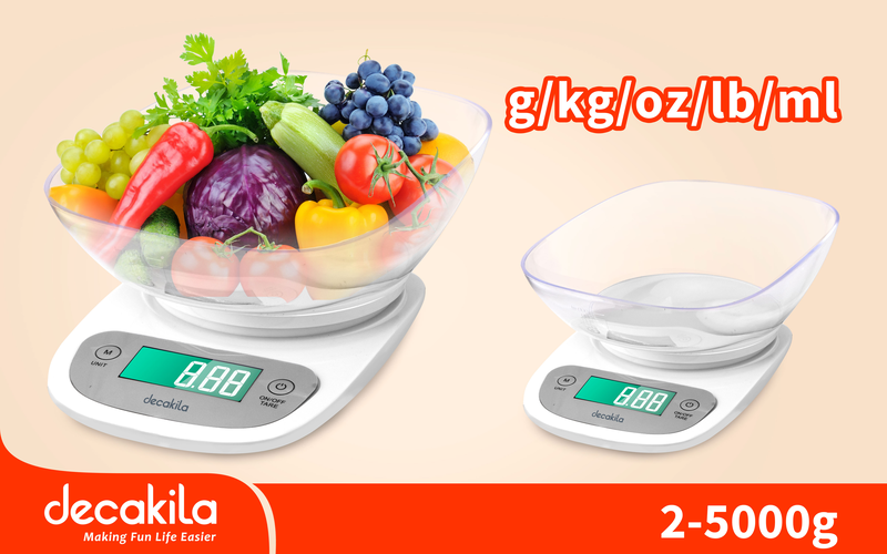 Kitchen scale 2-5000g decakila, , medium-null