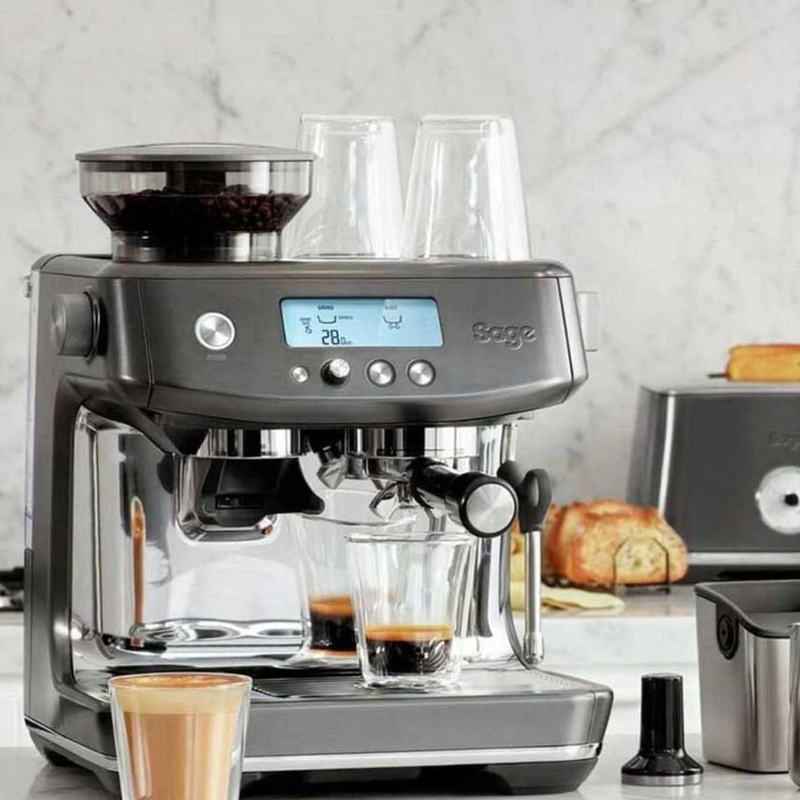 Sage ses878bst4guk1 espresso machine 1680w pressure 15bar for espresso stainless steel-null