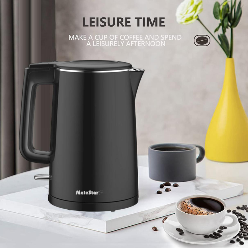 Product image: Matestar platinum kettle black 1.5l plm-024bk, , medium-null