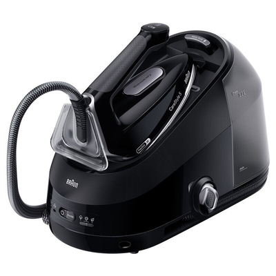 Braun carestyle 5 is5249 steam iron 2400w with eloxalplus soleplate and continuous steam supply 150g/min, Black, medium