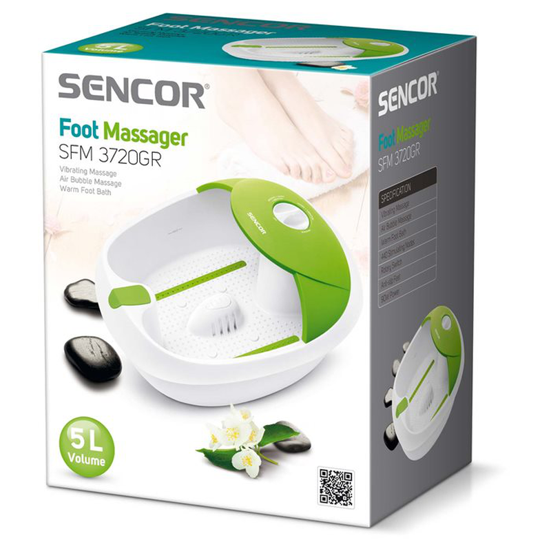Sencor sfm3720gr foot spa green 90w, , medium-null