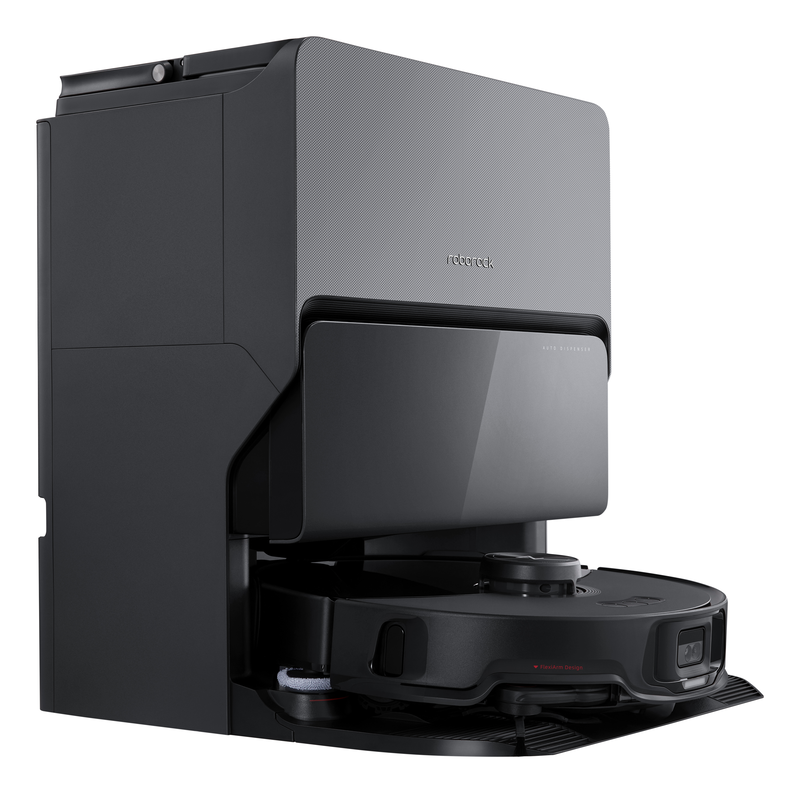 Roborock s8 maxv ultra robot vacuum with autoempty carpet cleaning Wi-Fi black-null