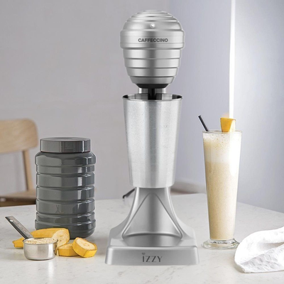 Izzy caffeccino φραπεδιέρα επιτραπέζια 120w με 2 ταχύτητες inox, , medium