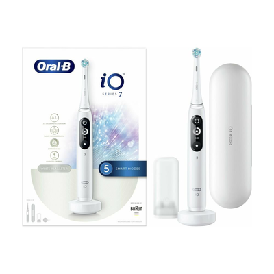 Oral-b io7 άσπρη ηλεκτρική οδοντόβουρτσα με 5 τρόπους βουρτσίσματος, , medium