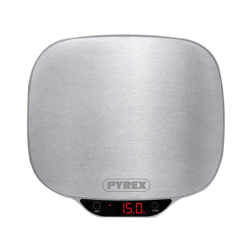 Pyrex sb-720 silver kitchen scale, , medium-null