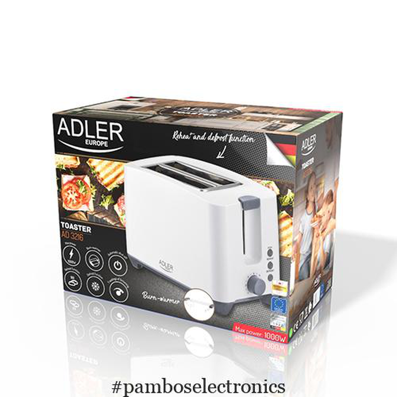 Adler toaster ad3216 1000w, , medium-null