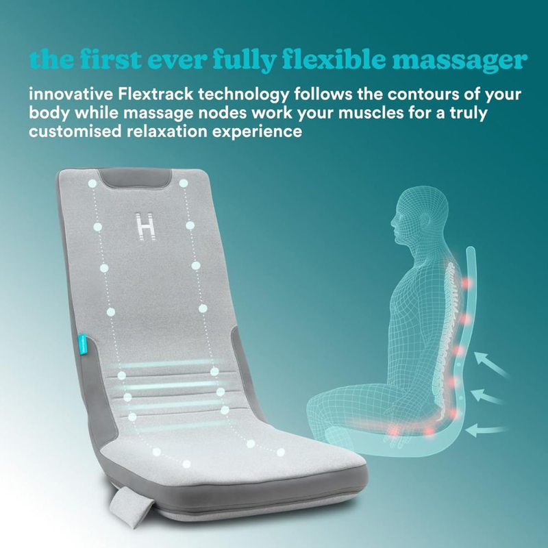 Product image: Homedics flex back cushion - προσαρμοσμένο μασάζ πλάτης & σώματος με τεχνολογία θερμότητας, , medium-null