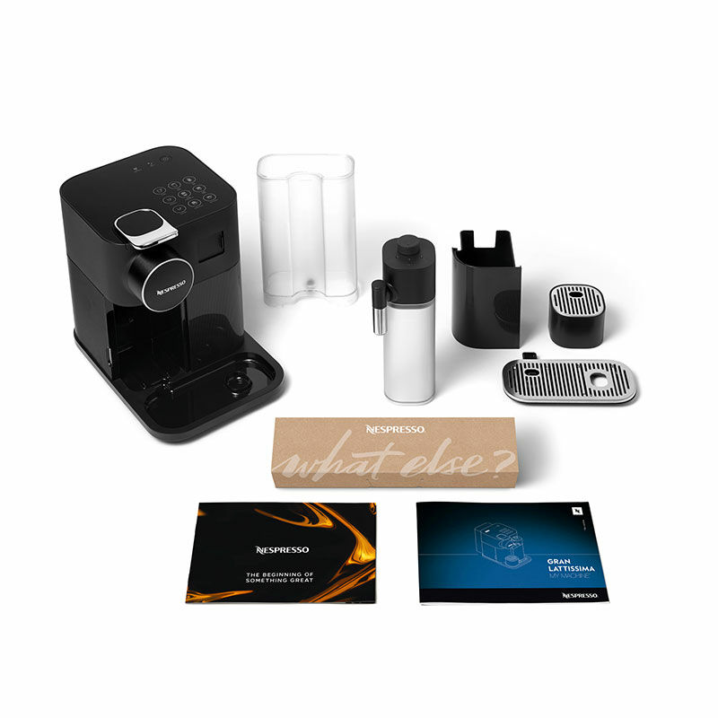 Nespresso lattissima one espresso &mu;&eta;&chi;&alpha;&nu;ή 1400w &pi;ί&epsilon;&sigma;&eta;&sigmaf; 19bar &gamma;&iota;&alpha; espresso &kappa;&alpha;&iota; lungo black-null